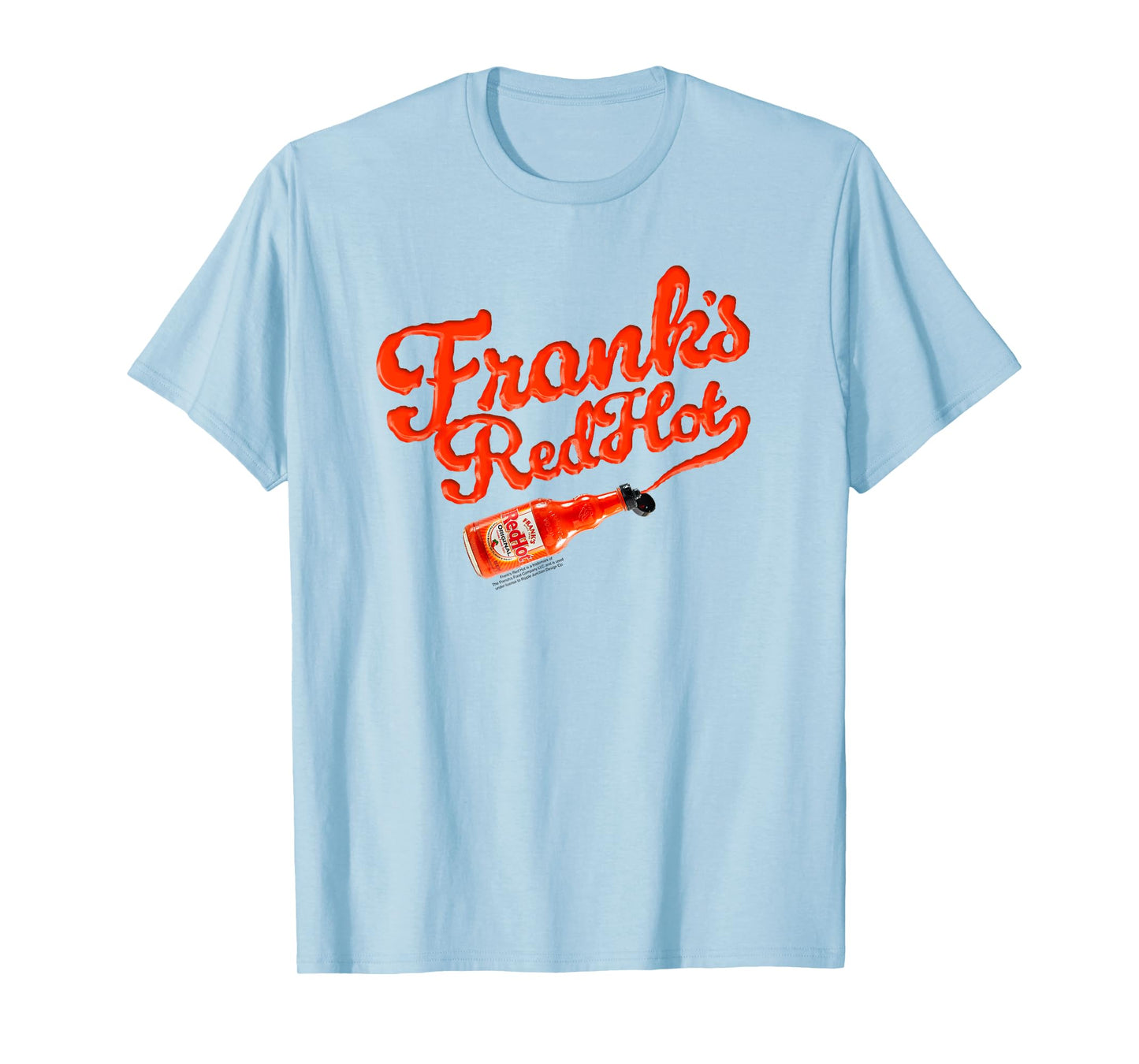 Frank's RedHot Sauce Logo with Bottle Funny T-Shirt