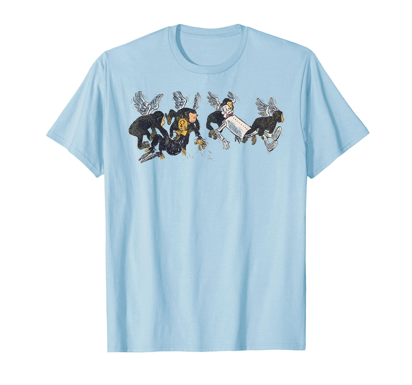Flying Monkeys T-Shirt - Wizard of OZ Tin Man Scarecrow Tee