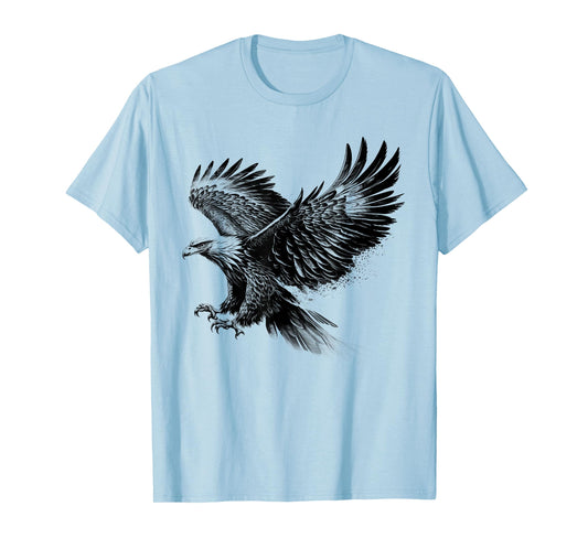 American Bald Eagle Bird Gift for Men Women Kids Boys Youth T-Shirt