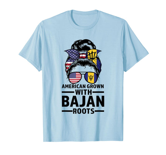 american grown with Bajan roots Bajan T-Shirt