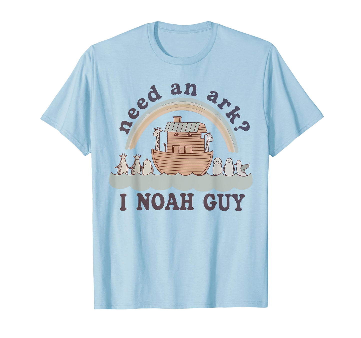 Toddler Need An Ark I A Noah Guy Funny Christian Kids Boys T-Shirt