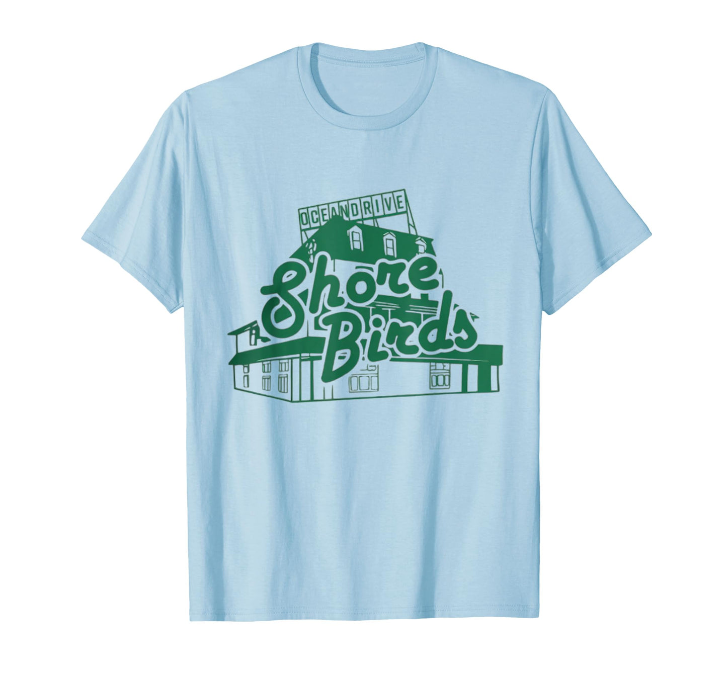 Coastal Shore Birds Graphic Tee T-Shirt