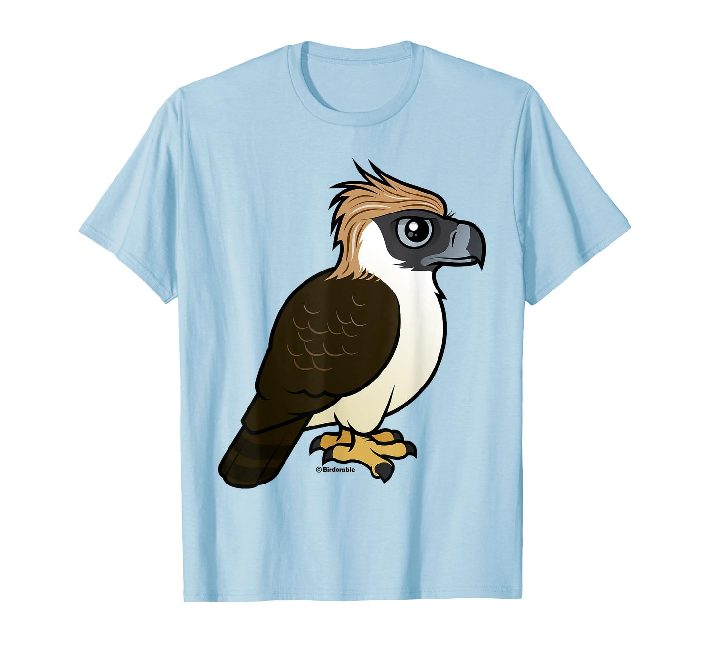 Cute Cartoon Philippine Eagle Birdorable Bird of Prey Raptor T-Shirt