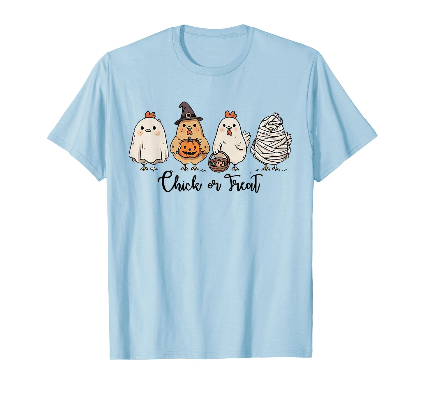 Halloween Chicken Skeleton Chick Or Treat Spooky Season T-Shirt