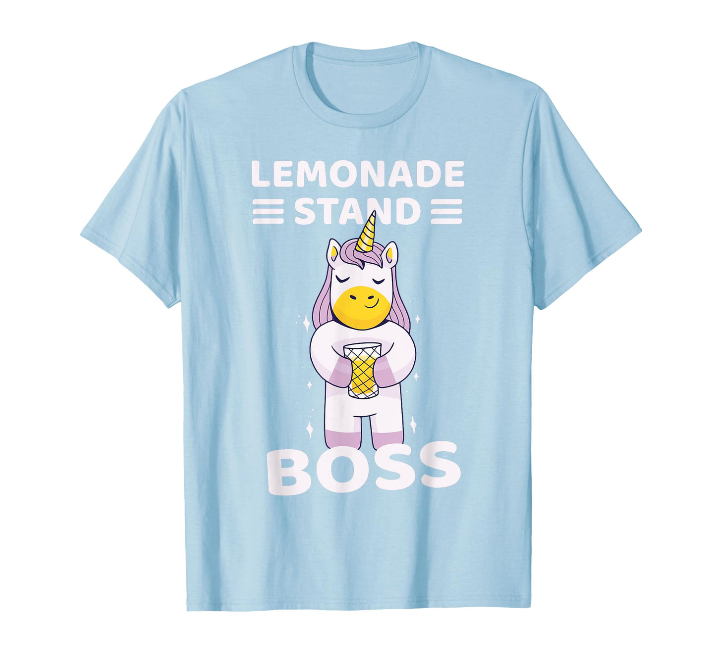Lemonade Stand Boss Unicorn Girls T-Shirt