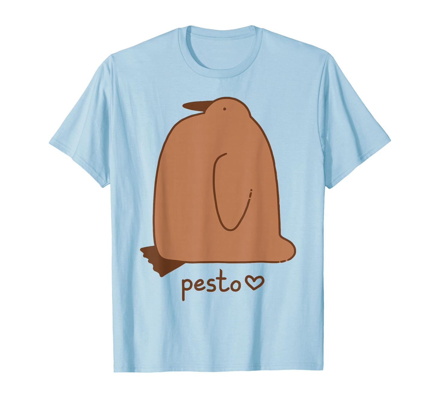 Pesto The Penguin Pesto Cute Big Fat Penguin T-Shirt