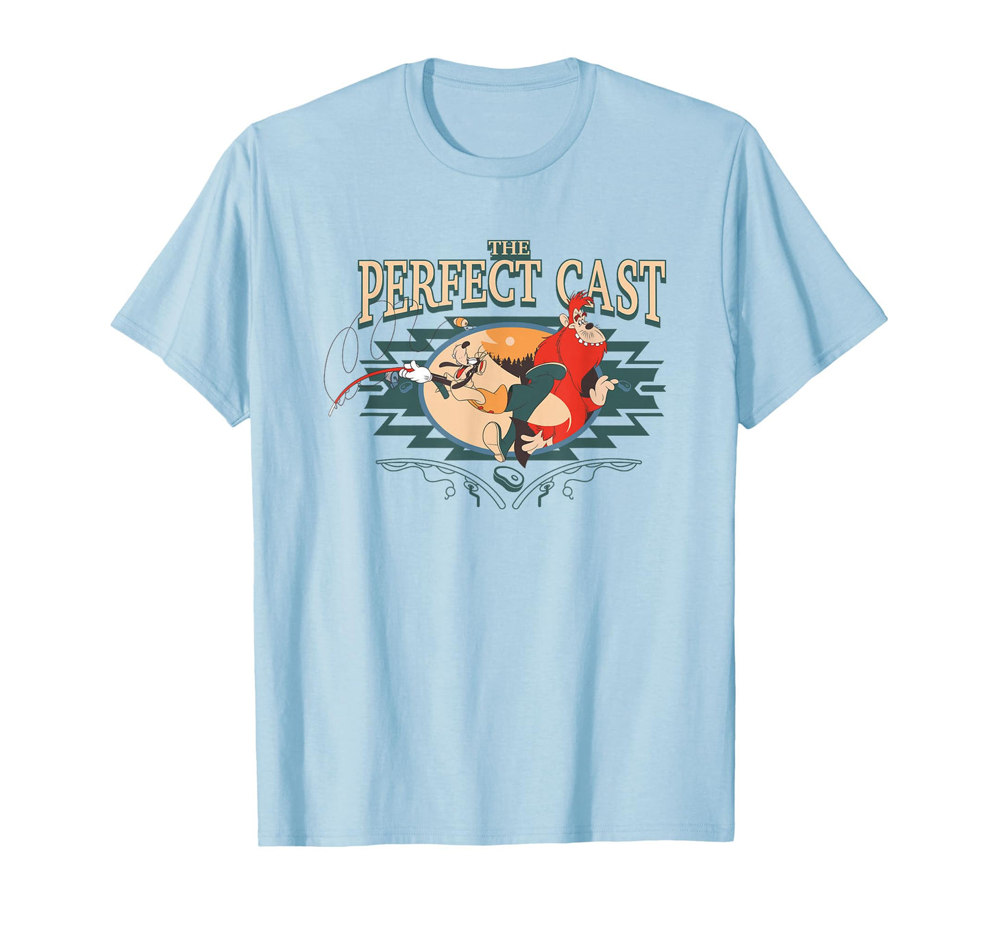 Disney A Goofy Movie The Perfect Cast Goody Bigfoot Poster T-Shirt