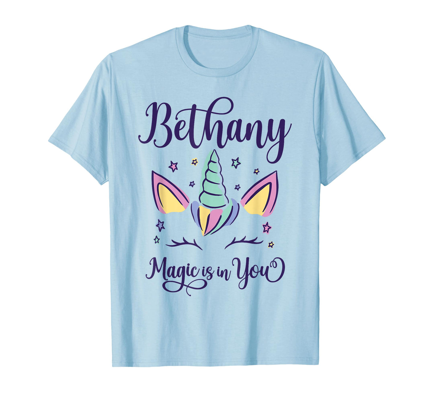 First Name Bethany Personalized I Love Bethany T-Shirt