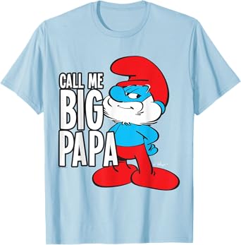The Smurfs Call Me Big Papa T-Shirt