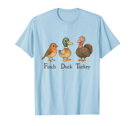 Subtle Bird Anti Trump Shirt Retro Bird Finch Duck Turkey T-Shirt