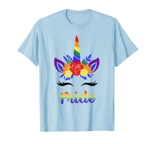 Lgbtq+ Gay Pride Unicorn Rainbow Shirt T-Shirt