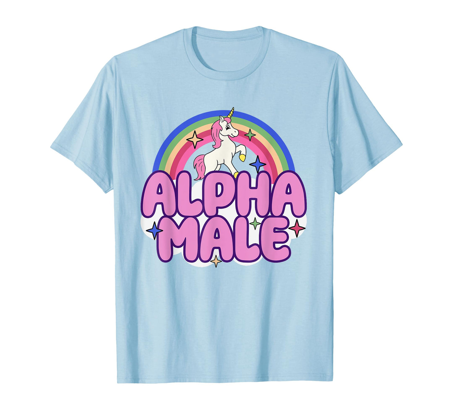 Ironic Alpha Male Unicorn Funny Sarcastic Hilarious Meme T-Shirt