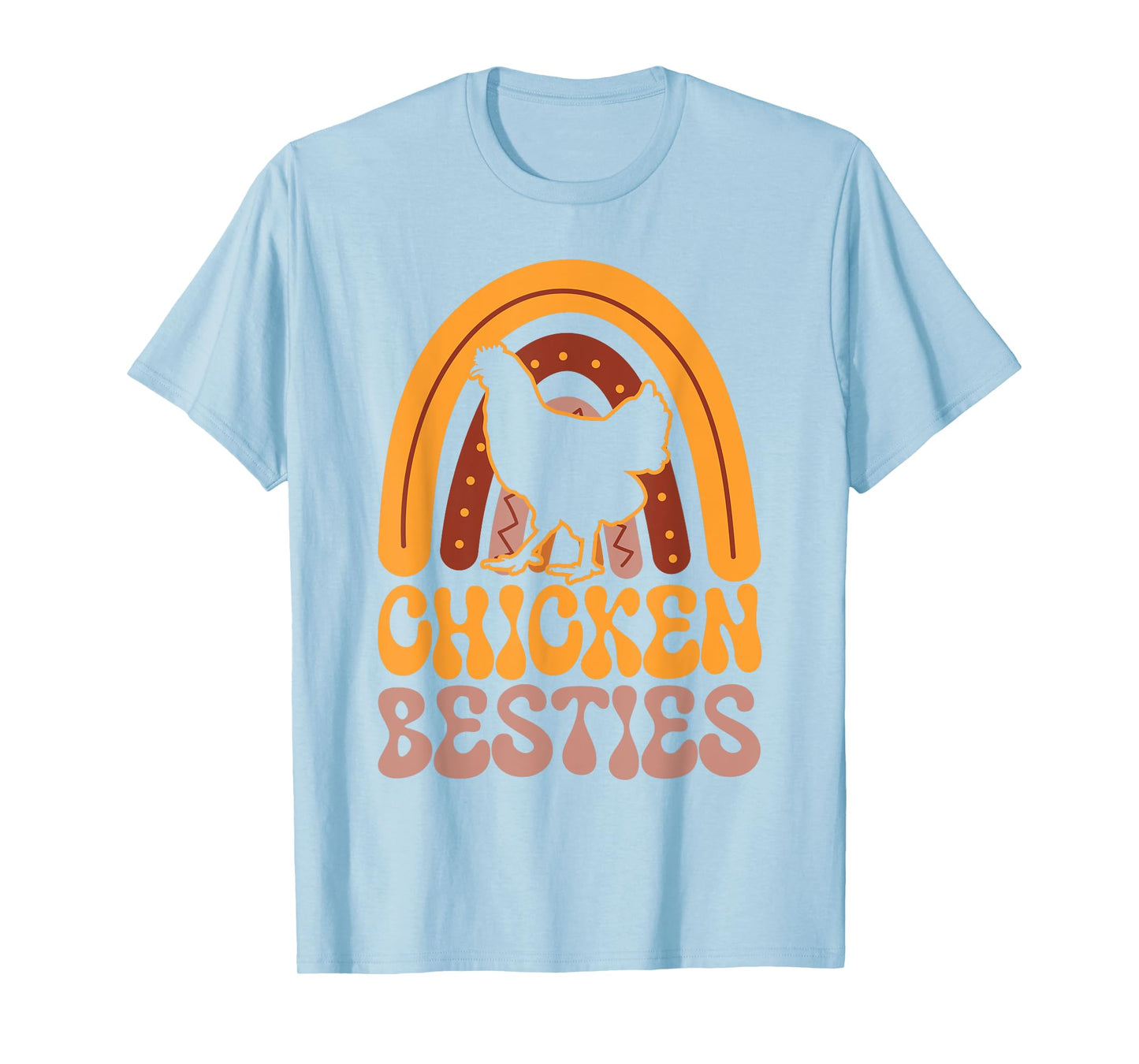 Chicken Besties BFF Best Friends Bestie T-Shirt