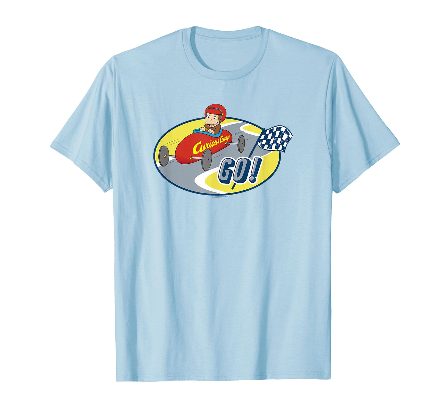 Curious George Go-Kart Racing George T-Shirt