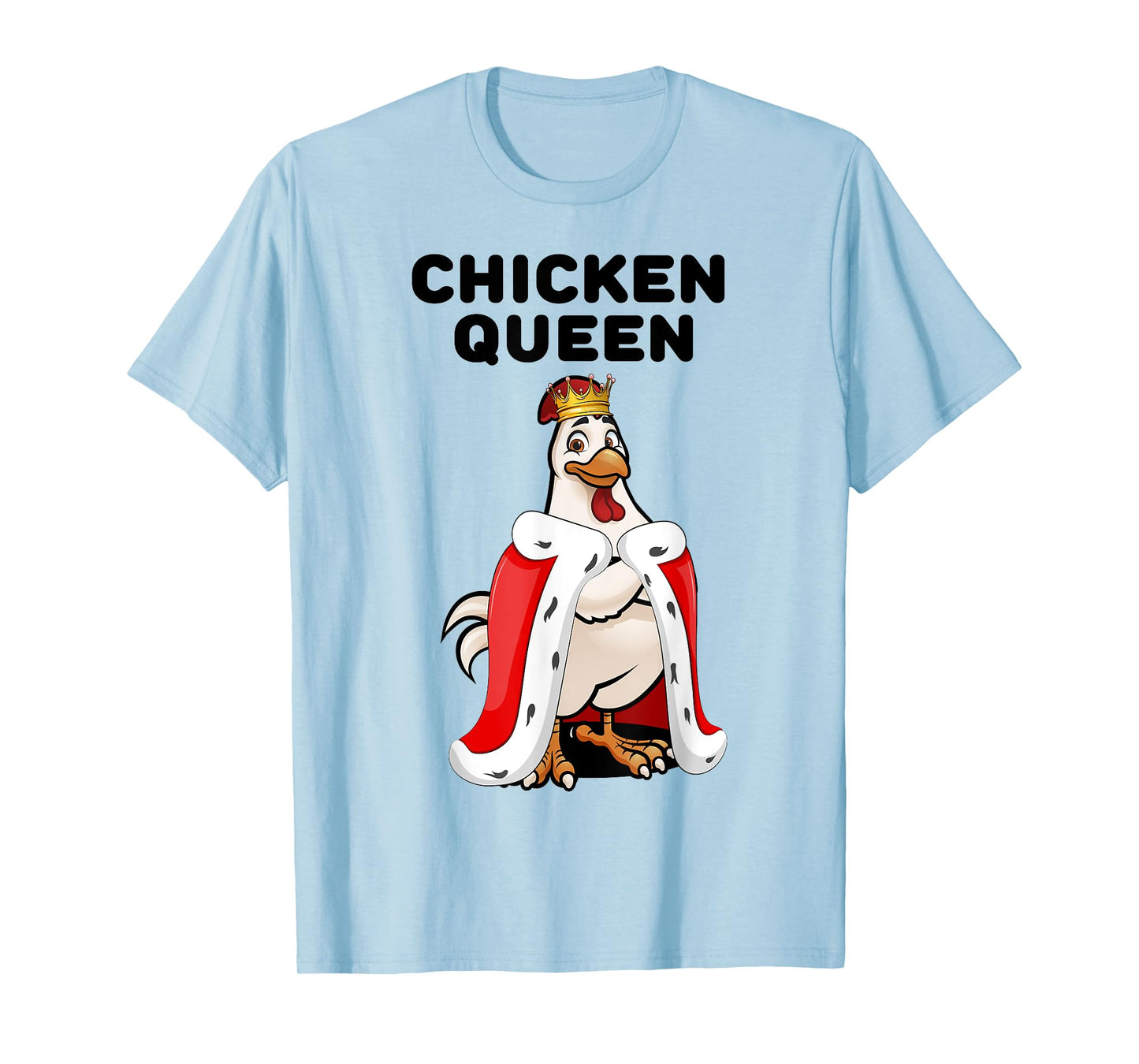 Womens Chicken Shirts for Girls | Chicken T-Shirt | White, Small, Short Sleeve, Classic Fit, Cotton 100%