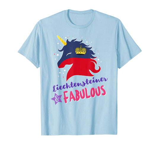 Liechtenstein Liechtensteiner Unicorn T-Shirt