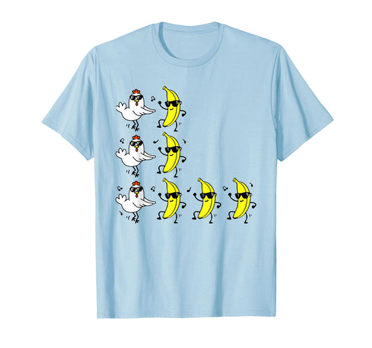 Funny Chicken Banana For Men Women Teens Kids T-Shirt