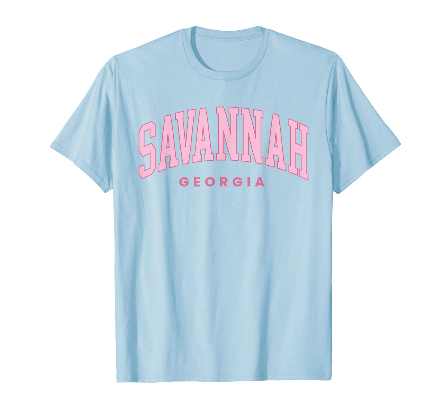 Savannah Georgia Vintage Preppy Throwback Vacation Souvenir T-Shirt