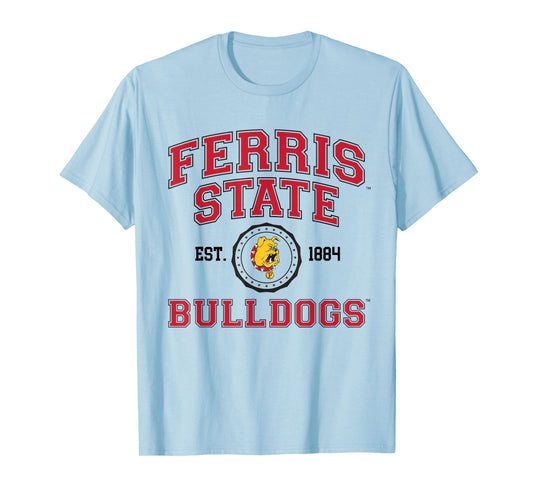 Ferris State Bulldogs | Official NCAA University | NAFPFER02 T-Shirt