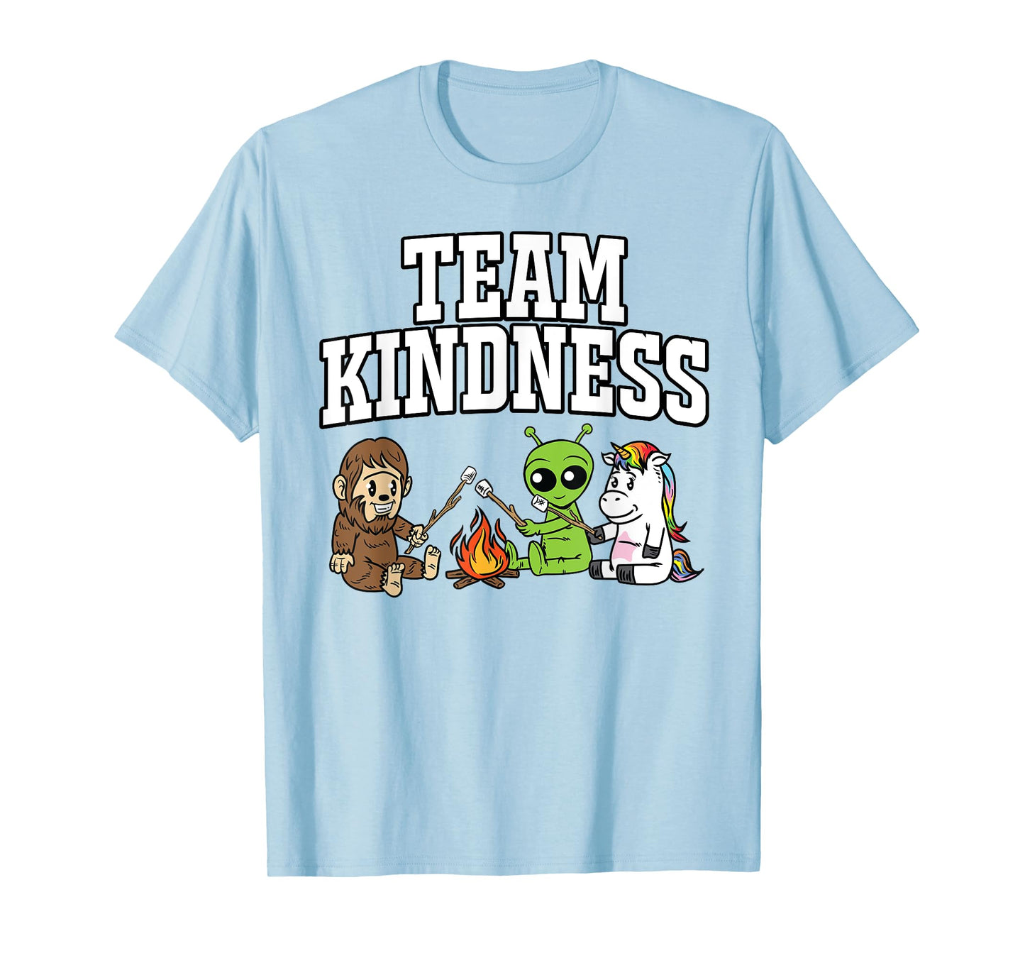 Team Kindness Shirt - Alien Unicorn Teacher Gifts Women Kids T-Shirt