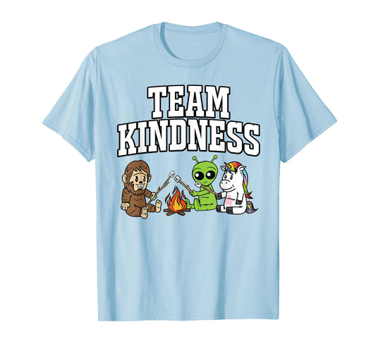 Team Kindness Shirt - Alien Unicorn Teacher Gifts Women Kids T-Shirt