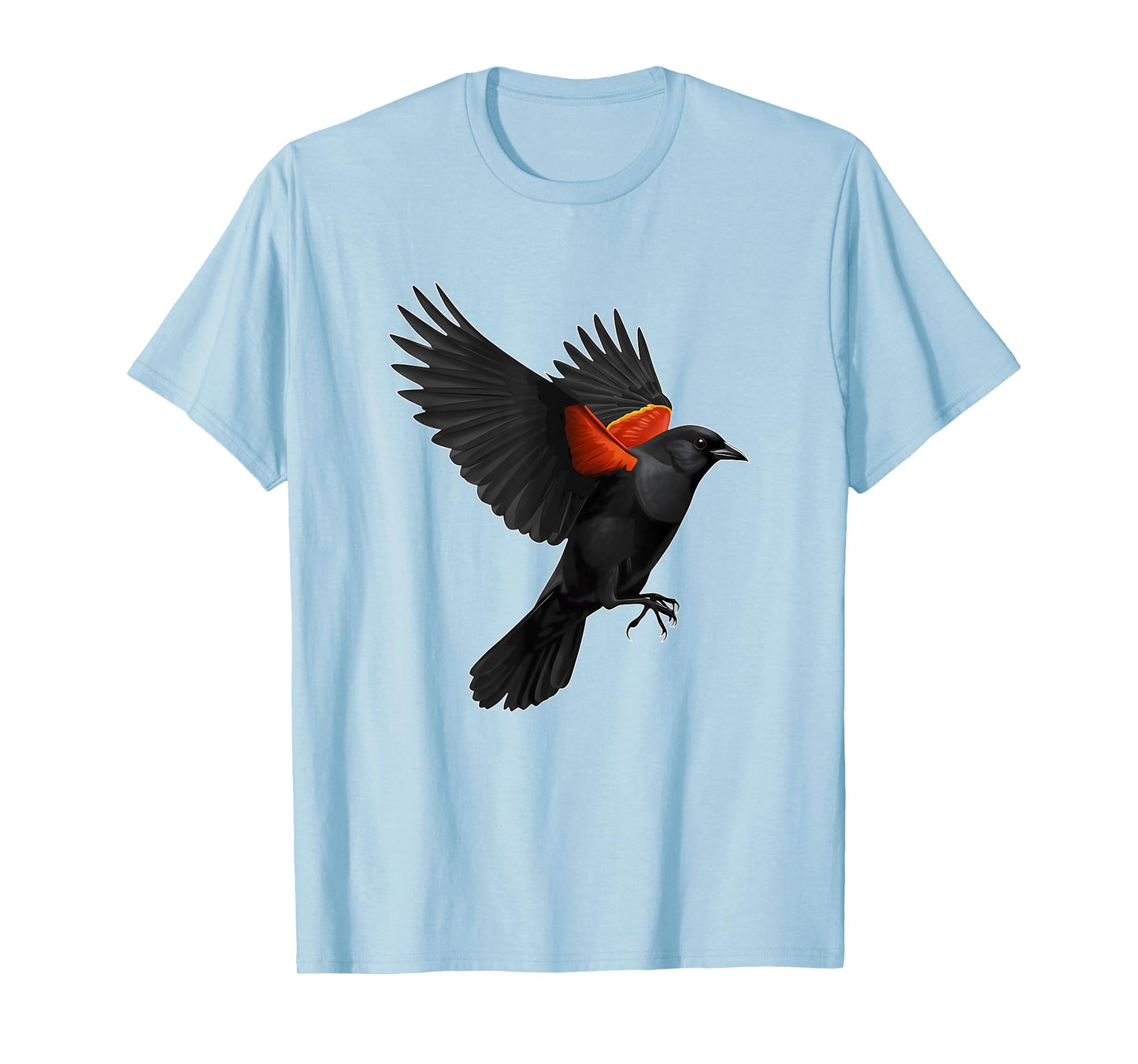Red-Winged Black Bird, Birdwatching, Red Winged Blackbird T-Shirt