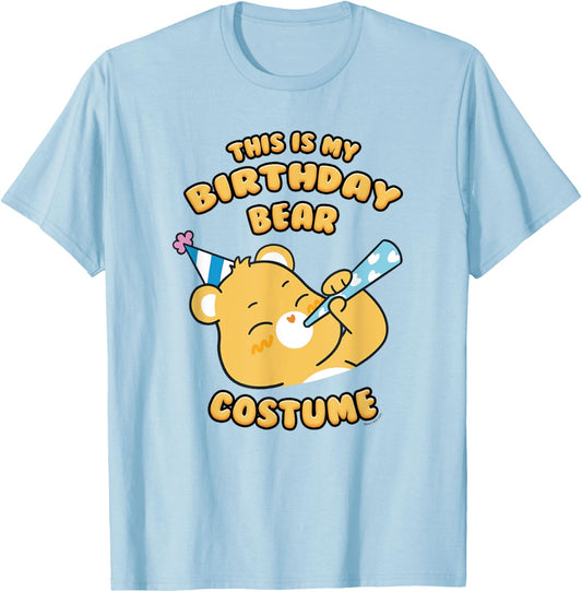 Care Bears Halloween This Is My Birthday Bear Costume T-Shirt
