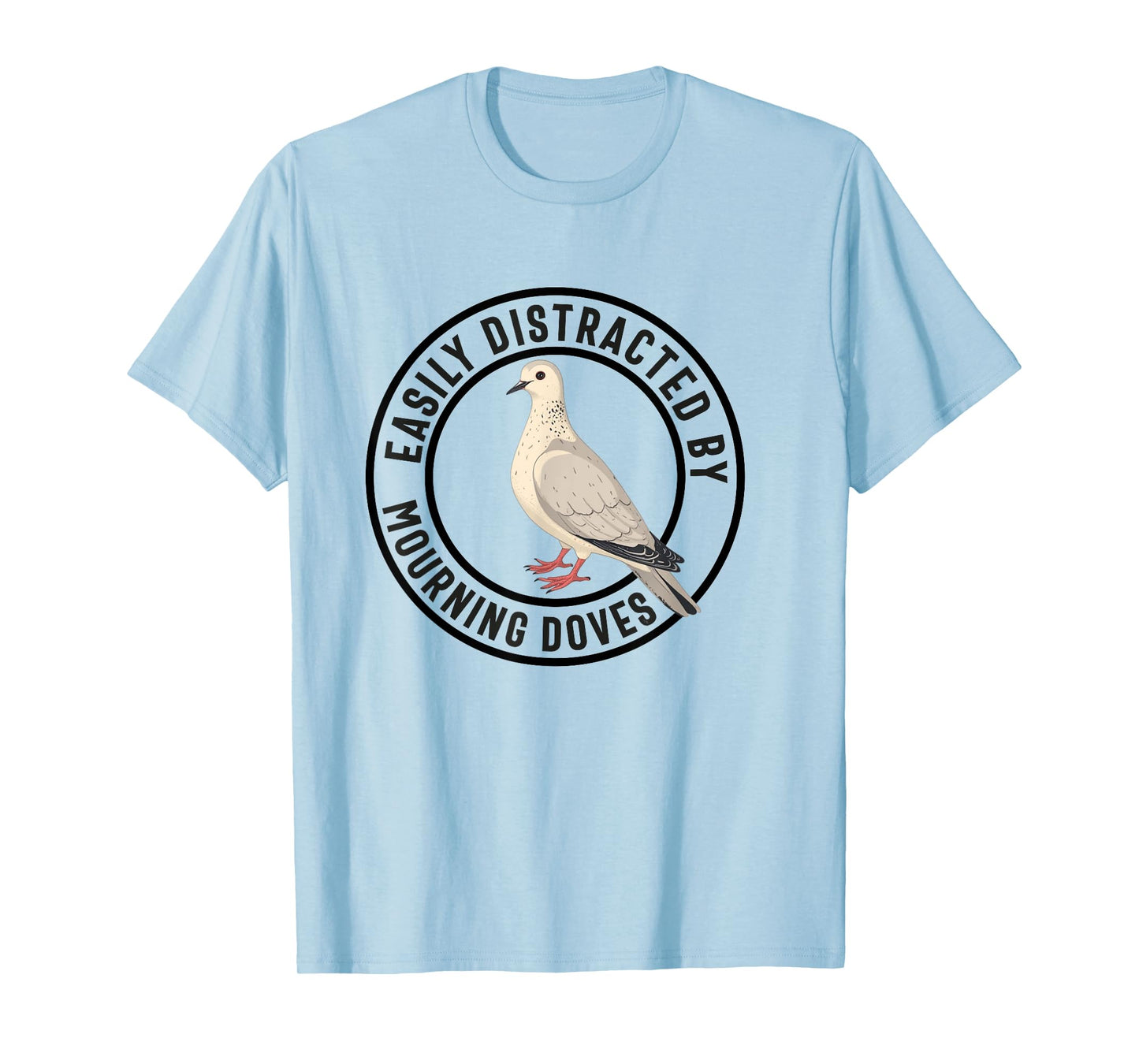 Mourning Dove Bird Lover Women Men Girl Boys Turtle Dove T-Shirt