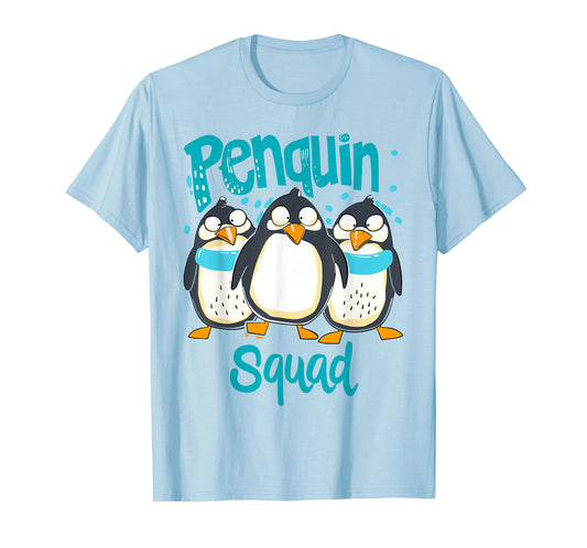 Penguin Squad Tshirt for Penguin Lover Shirt | Kids Penguin T-Shirt