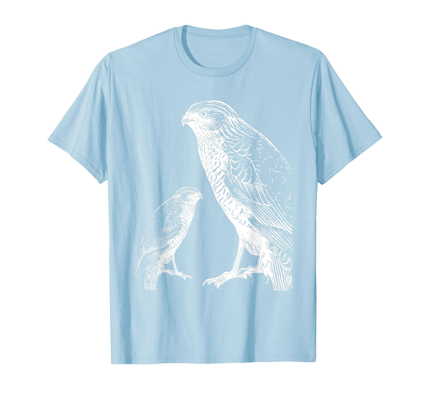 Falcon Bird of Prey Illustration Hawk T-Shirt