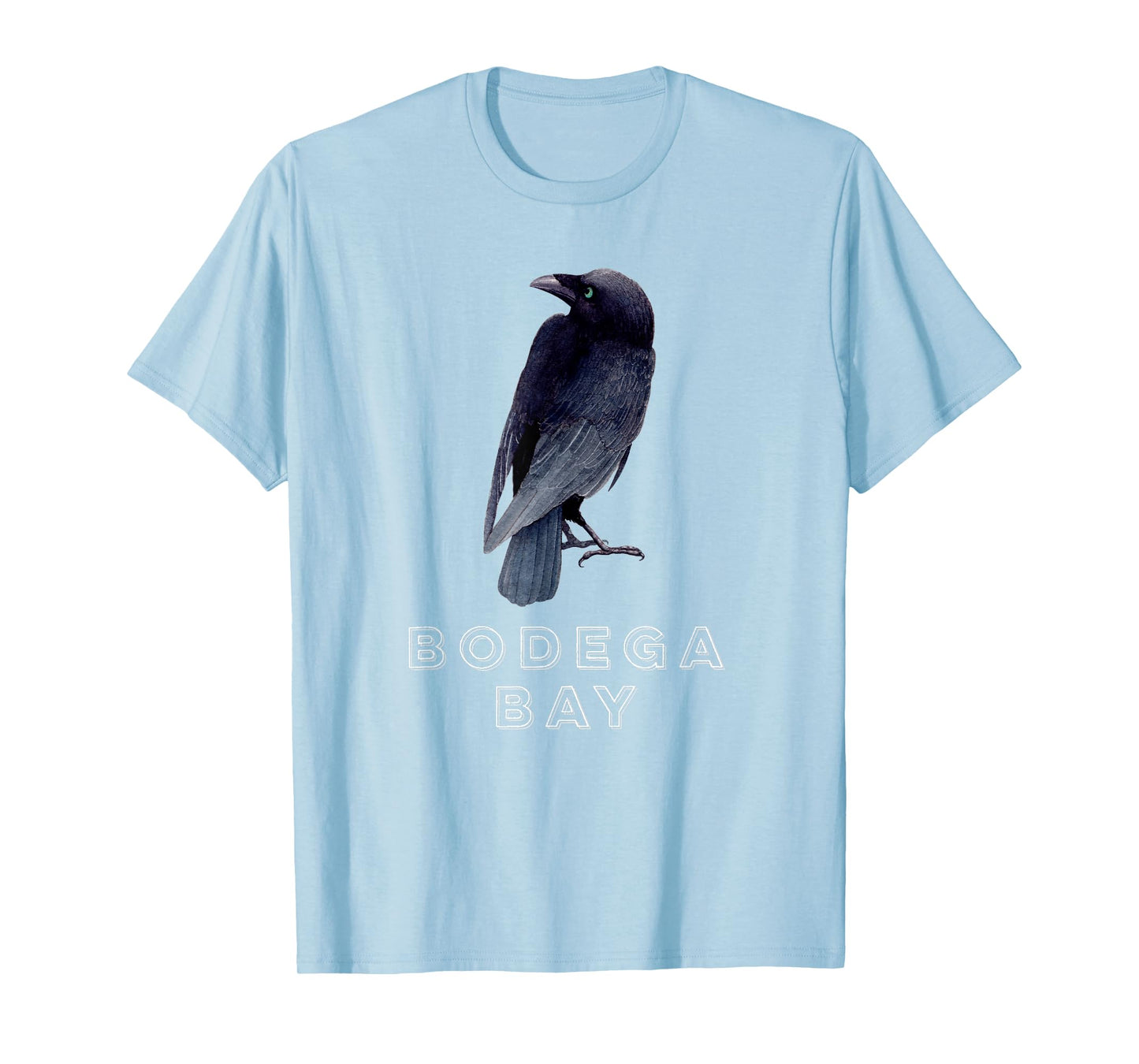 Bodega Bay Northern California Coast Crow Raven Lovers T-Shirt