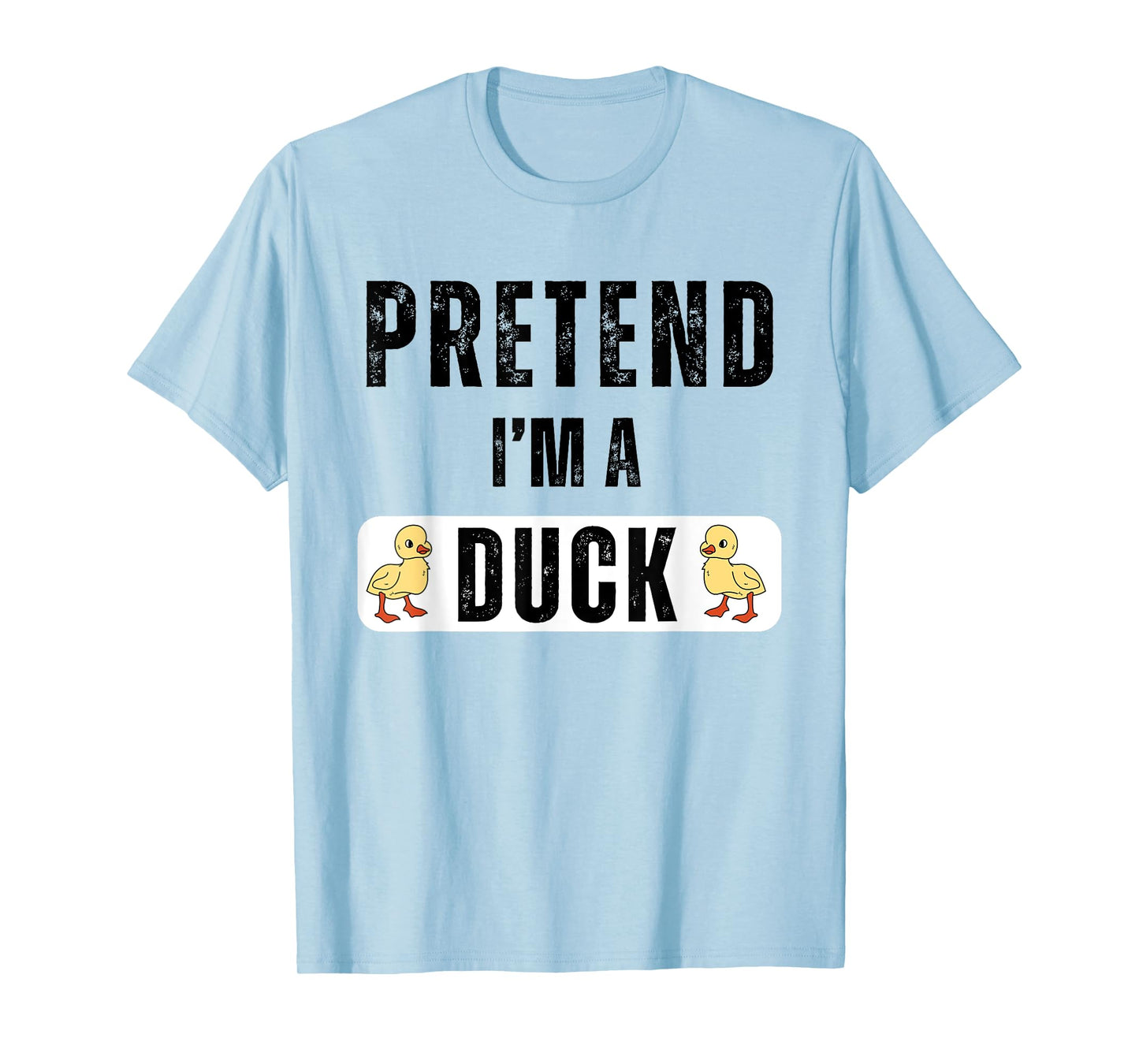 Pretend I'm A Duck Matching Kids Adult Duck Costume T-Shirt