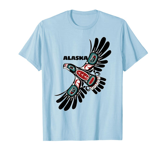 Alaska Native American Art Styles Eagle Tlingit Haida Indian T-Shirt
