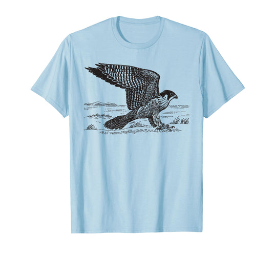 Peregrine Falcon Ornithology Hawk Gift T-Shirt