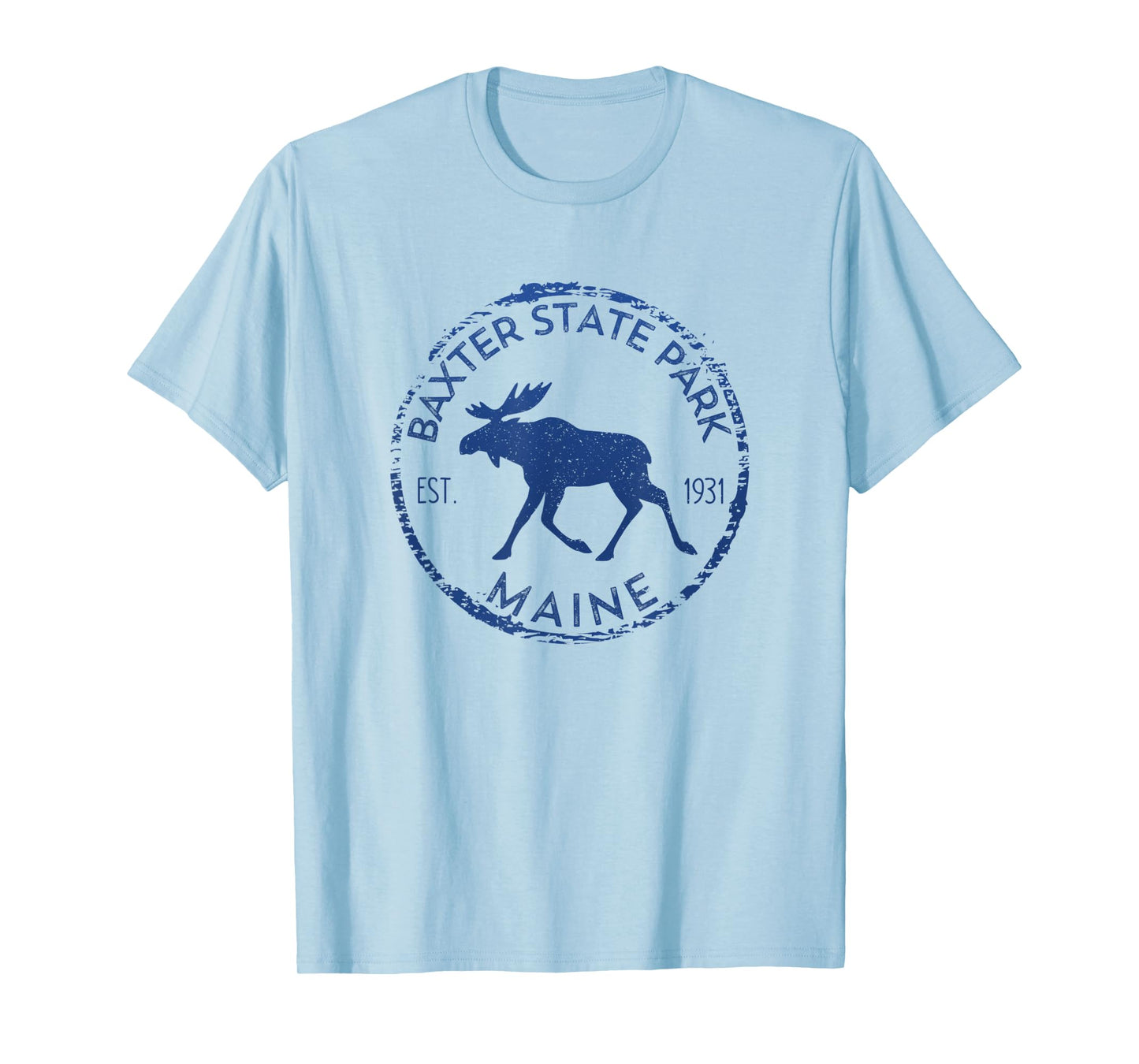 Baxter State Park Maine Moose Outdoors T-Shirt