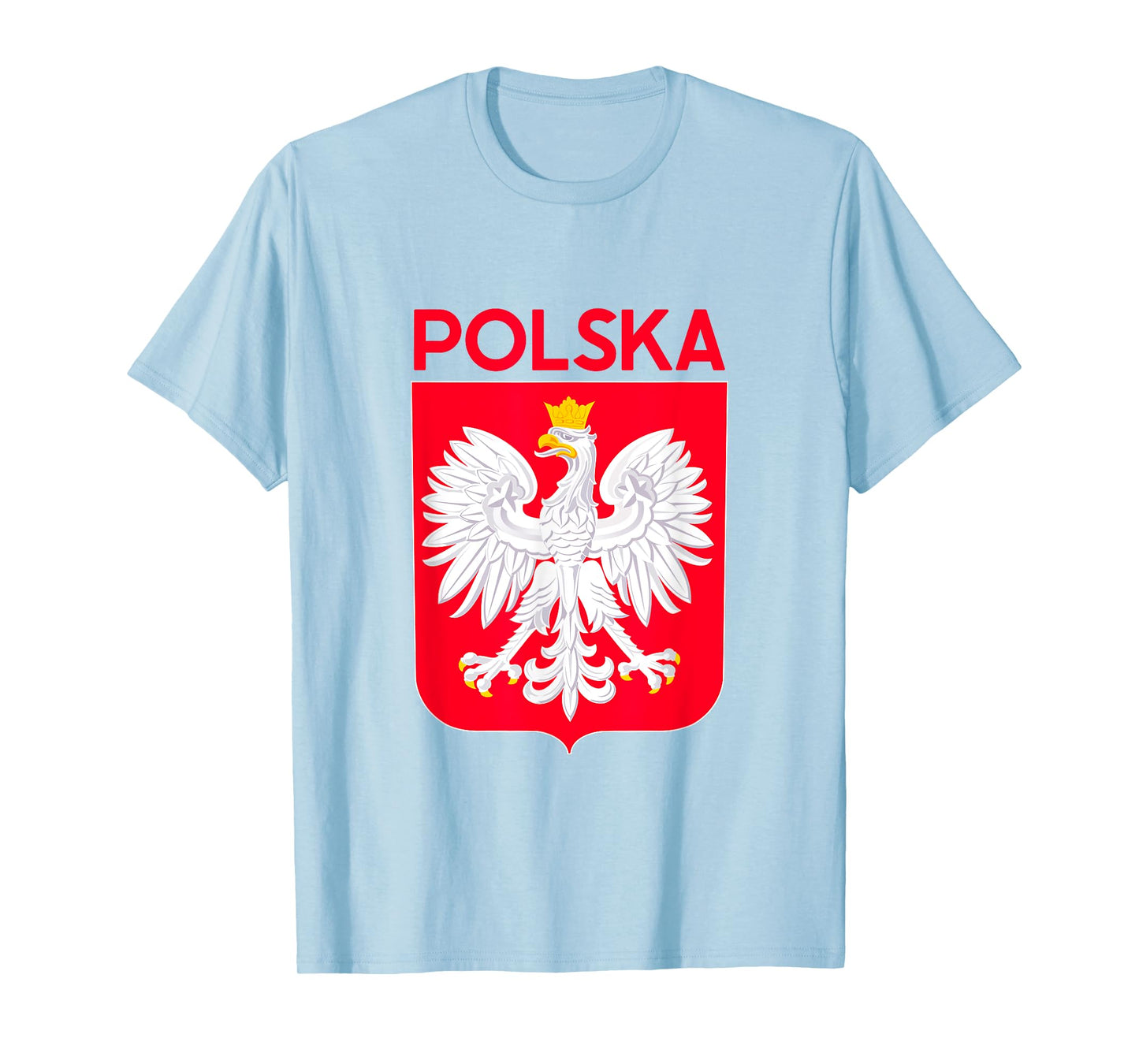 Polska Eagle Emblem Poland Flag Polish Culture Pierogi Gift T-Shirt