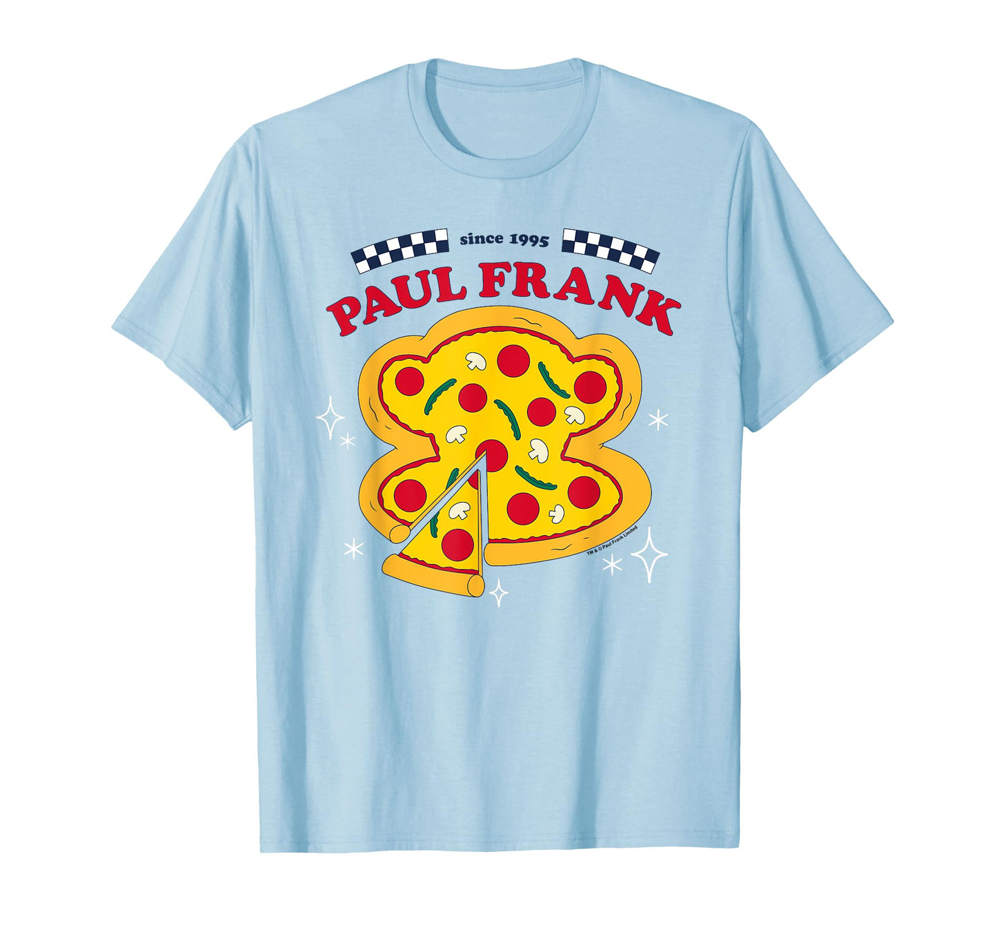 Paul Frank Julius The Monkey Face Pizza Since 1995 T-Shirt