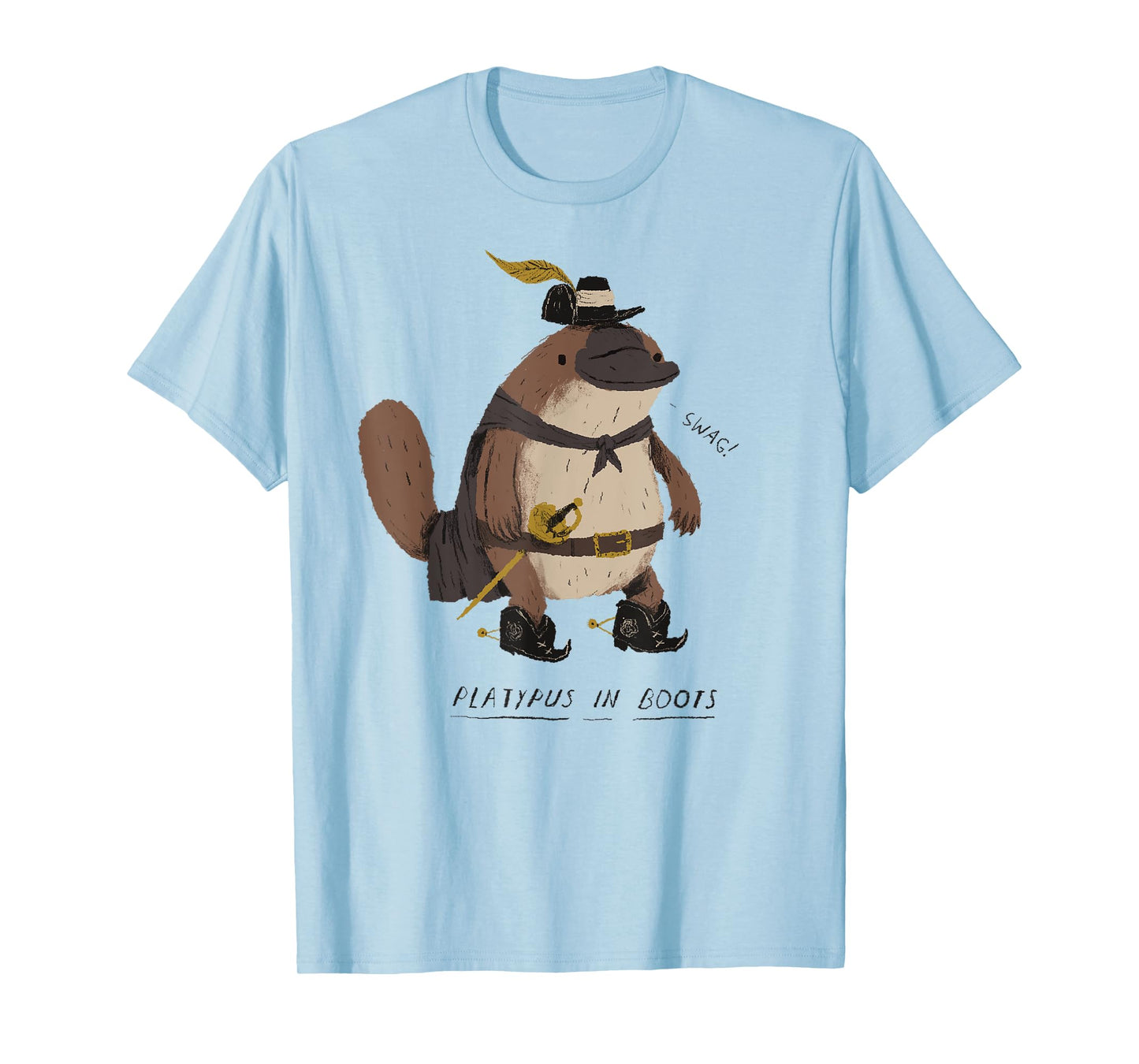 platypus in boots T-shirt / platypus tee! T-Shirt