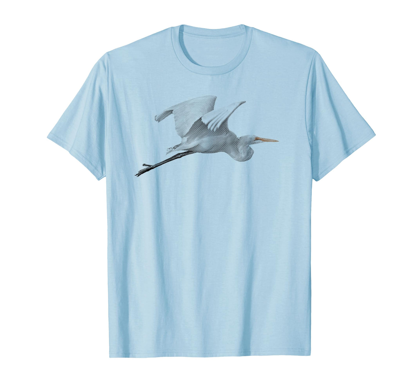 Great White Egret in Flight T-Shirt