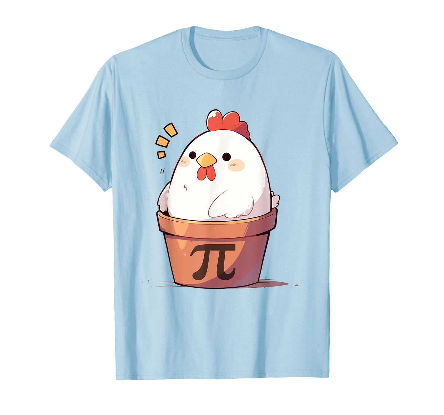 Chicken Pot PI Day Men Women Kids Math Teacher Gifts T-Shirt