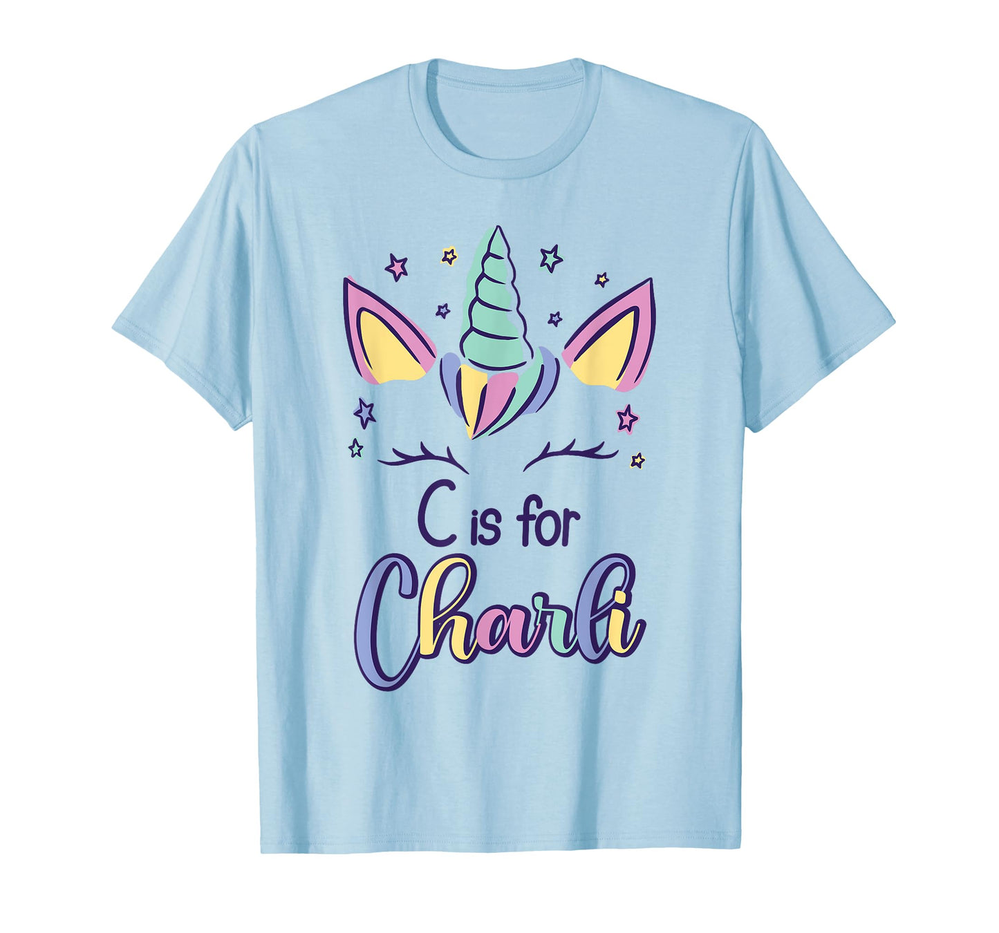 First Name Charli Personalized C Is For Charli T-Shirt