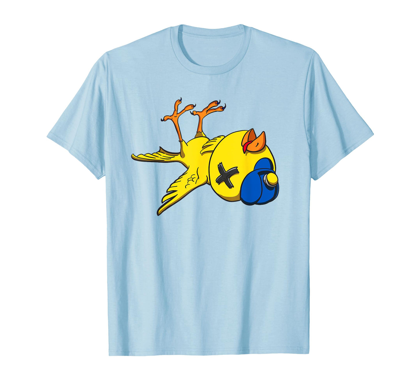 Canary in a Coal Mine Funny Bird & Miner Hard Hat T-Shirt