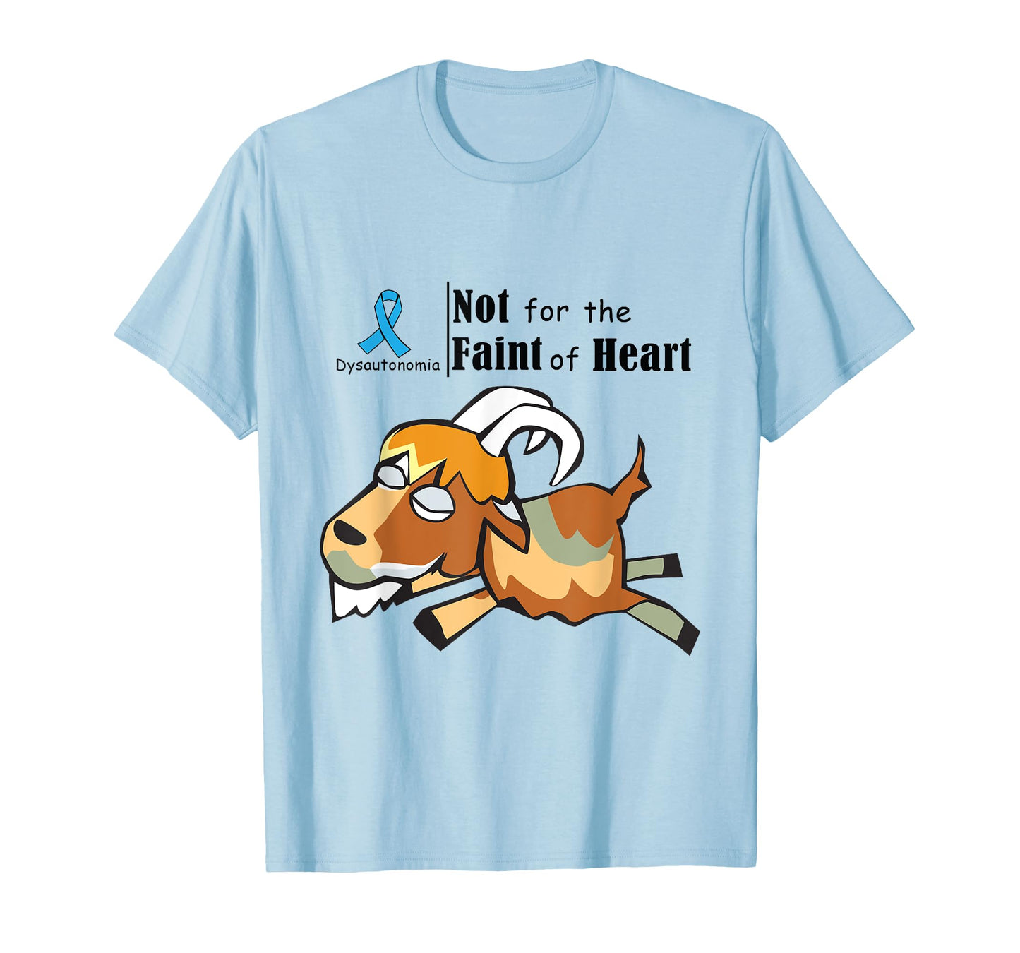 Paxton the Fainting Goat, Dysautonomia, POTS T-Shirt