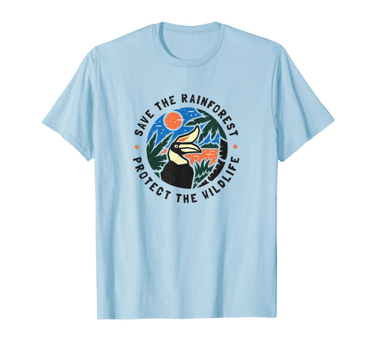 Save the Rainforest Protect the Wildlife T-Shirt