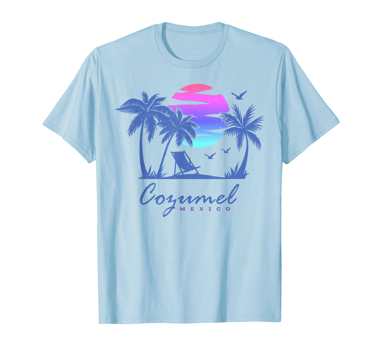 COZUMEL Mexico Beach Vacation Spring Break Honeymoon Vintage T-Shirt
