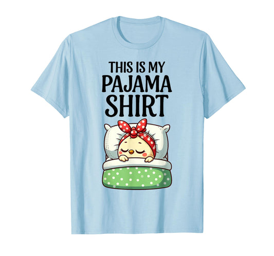 Official Chicken Sleep Pajama Sleepover Party Sleepwear T-Shirt