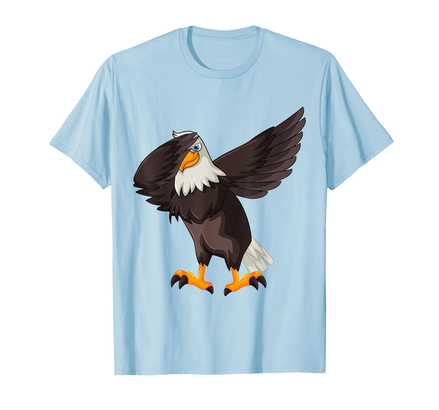 Dabbing Eagle | Large Bird America Hilarious USA Gift T-Shirt