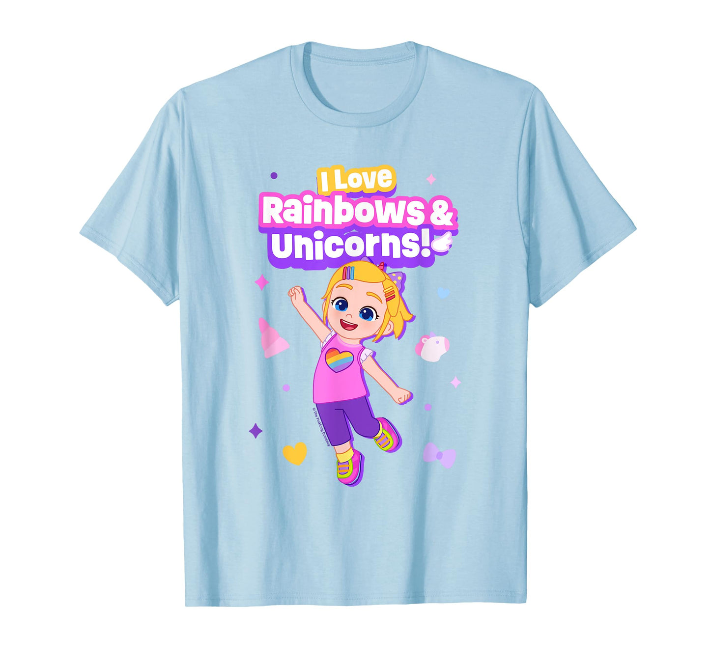 Bebefinn Bora Rainbows and Unicorns T-Shirt