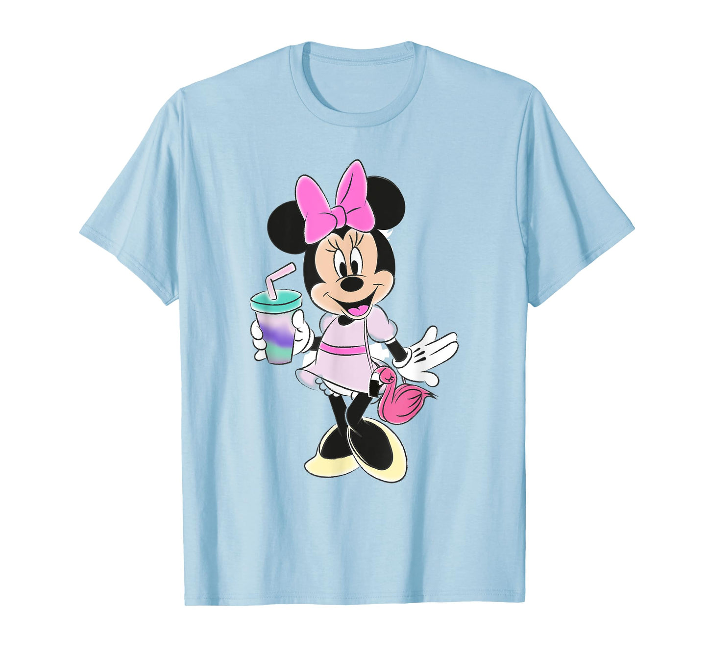Disney Minnie Mouse Unicorn Flamingo Bag T-Shirt