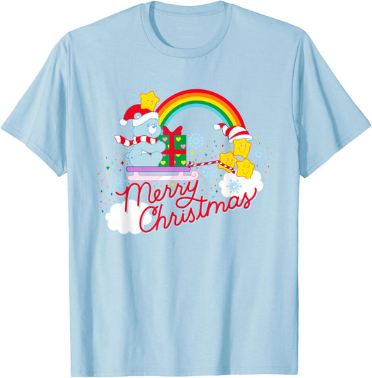 Care Bears Merry Christmas With Christmas Wishes Bear T-Shirt